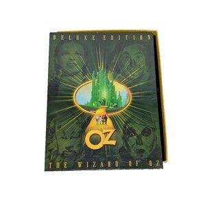 The Wizard of Oz DVD Deluxe Edition Boxed Set Missing Poster Includes Script